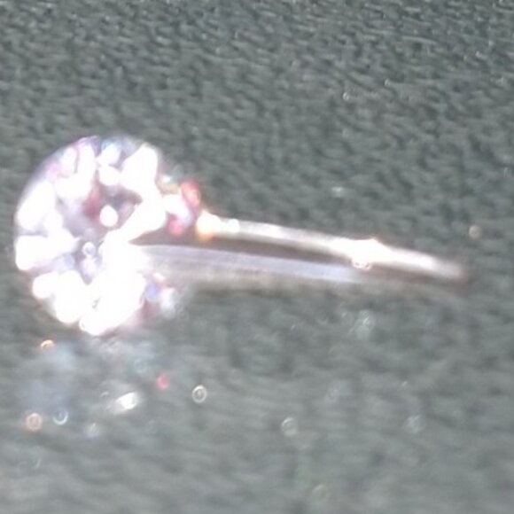 New Pair of Sterling Silver Crystal Hook Earrings - Picture 3 of 4